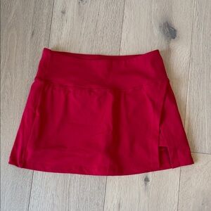NWOT Red Athletic Skort - super soft - Women’s size 4